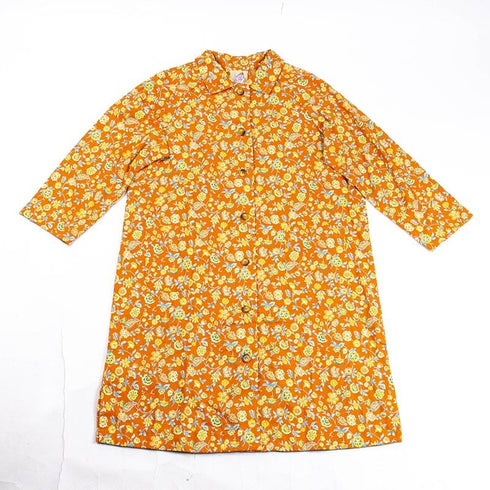 【セール】ワンピース TUNIC ラウンジウェア・ワンピースコレクション フリーサイズ 襟付コートワンピース AWS-49646-A